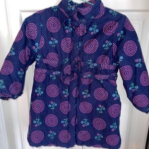 Penelope Mack girls corduroy‎ coat sz 4